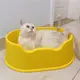 莫蘭迪色貓砂盆開放式貓廁所可當貓窩貓床好清洗 (8.3折)