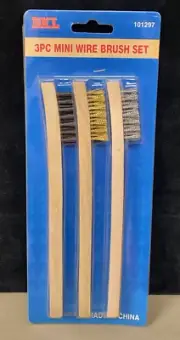 DKL 3PC Mini Wire Brush Set