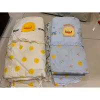 在飛比找蝦皮購物優惠-【黃色小鴨 PiYO PiYO】嬰兒床寢具 木馬五件式床組（