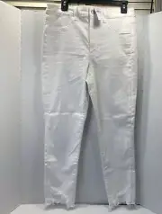 American Eagle Next Level Stretch Super Hi Rise Jegging Crop 12 NWT White