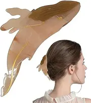 Whale Hair Clips - Whale Hair Claw Clip,Hair Claw Clip, Claw Clips for Girls and Thick Hair, Cute and Stylish for Gatherings, Parties, Work and Casual Shwing