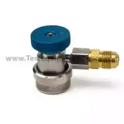 Yellow Jacket 41328 Auto R-134a A/C Coupler, Lo-Side x 3/8" Male Fl