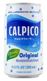 (6 Pack) Calpico Calpis Non-Carbonated Soft Drink, Original Citrusy, 11.3 Fl Oz