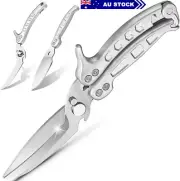 Heavy Duty Kitchen Scissors Poultry Fish Chicken Bone Outdoor Camping Multi-tool