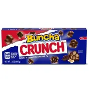 2 ea Boxes Buncha Crunch Milk Chocolate Candy Theater Box 3.2 oz Free Shipping.