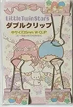 Sanrio Little Twin Stars Double Paper Clip 3 pcs Set Pinch 2.5 cm Office Stationery