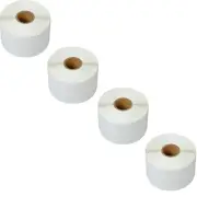 4 Rolls 1300/R 2"x1" Direct Thermal Labels 2X1 for Zebra 2824 Eltron ZP450