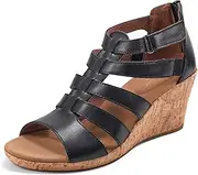 [ROCKPORT] Women's Multi Color Briah Gladiator Wedge Sandal, 3 inches, CH1892