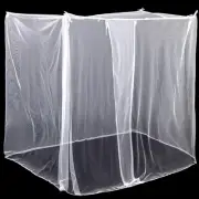 Mindsoft 4 Corners Mosquito Net for Mosquiteros para Camas Bed Canopies Netti...