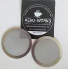 Premium Fine Filter for AeroPress Coffee Makers Stainless Steel*2 Pack* USA 100%
