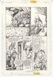 Destiny: A Chronicle of Deaths Foretold #1 pg 16 Original Comic Art by Michael Z