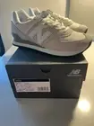 New Balance Women's 574 Core Classics - WL574EVW - Nimbus Cloud with White - 9M