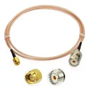 SMA UHF Connector Adapter RG316 Copper Cable For Baofeng CB Handheld Radio A