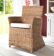 Bishop Kubu Rattan Arm Chair (Set of 2)