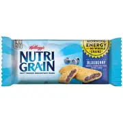 Kellogg s Nutri-Grain Blueberry Cereal Bar, 1.3 Ounces, 16 Per Box, 3 Per Case
