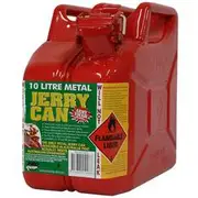 Pro Quip Jerry Can Metal Red Fuel 10L - 1096