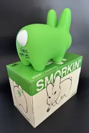 Frank Kozik SIGNED Kidrobot 10" GID Green Labbit + INSC AUTOGRAPHED New in Box
