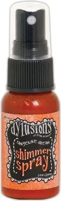 3 Pack Dylusions Shimmer Sprays 1oz-Tangerine Dream DYH-60871