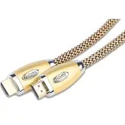 Astrotek AT-HDMIV1.4BN-5M Premium HDMI Cable 5m Male to Male Nylon Jacket Gold Plated Metal RoHS