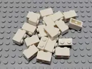 New LEGO Lot of 20 White 1x2 Basic Building Brick Pieces
