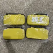 4 Units MoKo EVA JBK Carrying Case For Nintendo Switch Lite-Yellow&Compartments