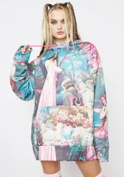 [Sugar Thrillz] Once Upon A Dime Oversized Hoodie