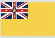 Niue Flag - 90 x 150 cm
