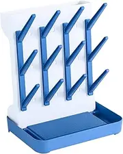 Small Bottle Drying Rack - Baby Bottle Stand for Washing Up | Nipple Dryer Rack | Bottle | Baby Bottle Holder | Space-Saving Vertical Bottle Drying for Teething,Pump Part Draining Tool