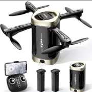 Syma X110W Small Foldable RC Drone with 1080P HD FPV Camera for Adult Beginers