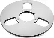DRESSOOS Long Lasting Aluminum Alloy Reel to Reel Tape 3-hole for Record Players