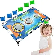 Outdoor Bags Game, Bean Bag Toss Party Supplies, Fun Interactive Tossing Play Set, Ideal for Indoor Camping and Family Activities, Backyard, Picnic, Beach, All Ages