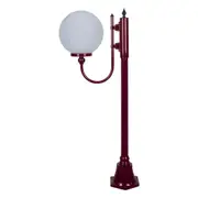 Lisbon Post Light Up Bracket H1260mm W300mm Burgundy Aluminium - 15682