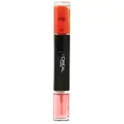 L'oreal Infallible Gel Effect Dou Nail Polish & Top Coat - 013 Orange Extreme