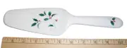 Mikasa Christopher Stuart Holiday Splendor Bone China Cake Pie Server New!