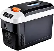 Small Car Refrigerator, Travel Freezer Car, 12V Portable Refrigerator Freezer Fridge, Heating and Cooling 12V Small Personal Fridge, Temperature Control Car, Easy To Use, Portable for RV Camping