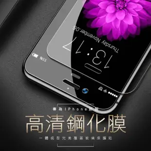 iPhone6 6s 保護貼手機高清透明玻璃鋼化膜(iPhon6S保護貼 贈手機殼)