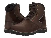 Worx 6" Tatus Steel Toe Brown 7 D - Wide