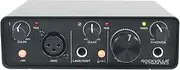 Rockville R-TRACK SOLO USB-C Audio Interface, 24Bit/192kHz, 2 In/2 Out, 48V, Hi-Z Input, Low Noise Preamp, ASIO, Perfect for Musicians, Podcasters