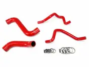 HPS Silicone Radiator + Heater Hose Kit for Subaru 05-07 Impreza WRX STI RED 06 (for: Subaru)