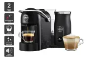 Lavazza A Modo Mio Jolie & Milk Capsule Coffee Machine (Black) Cafe-style coffee