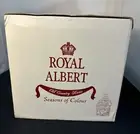 NEW Royal Albert OLD COUNTRY ROSES Seasons of Colour Santa Claus Cookie Jar 2003