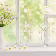 Indoor Window Crystal Ball Pendant Decoration DIY Rainow Maker Outdoor Pendant