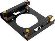 ELAYARD Hard Disk Bay Adapter Bracket for Desktop Computers Metal Mechanical Drive Mount Enhanced Stability Easy Installation Compatible Various Systems