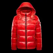 Men's Winter Jacket Down Jacket Puffer Jacket Hoodie Jacket Hooded White Duck Down Outdoor Sport Weekend Regular Chic Modern Warm Casual Winter Plain Black Re