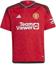 [adidas] Boy's Home 23/24 Manchester United Fc Short Sleeve Football Jersey