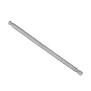 Ball End Hex Head Drill Bit H6 Head 6" L 1/4" Shank Steel Screwdriver Bits 1Pcs