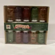 Farm to Table Mason Jar String Lights 10 Lights Standard Lights 8 Ft New