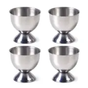 Stainless Steel Egg Cups Egg Holders Egg Tray Kitchen Gadgets Tools for Eggs