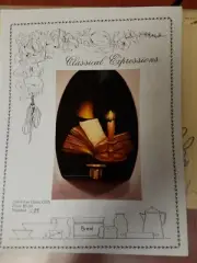 CAROL CISCO 1993 BELL BOOK CANDLE CLASSICAL EXPRESSIONS PAINTING PATTERN C75