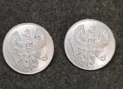 WWI German NCO Prussian Corporal/Gefreiter Collar Disk Pair Unpainted